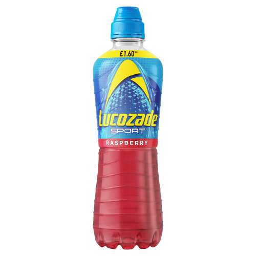 LUCOZADE SPORT RASPBERRY PMP £1.60 500ML