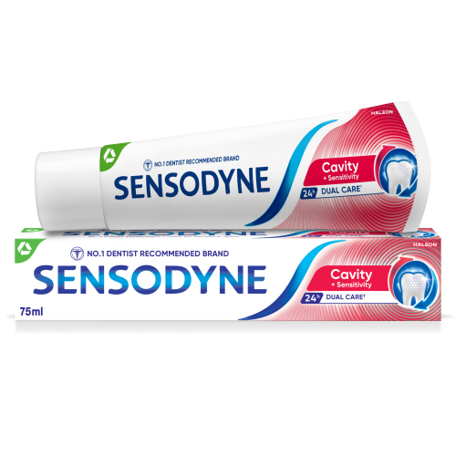 SENSODYNE CAVITY + SENSITIVITY TOOTHPASTE 75ML