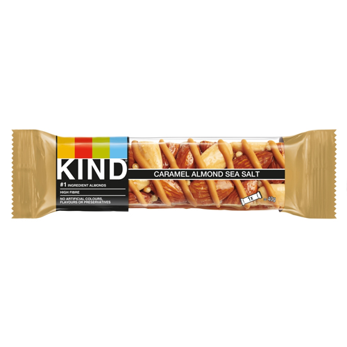 KIND CARAMEL ALMOND & SEA SALT 40G