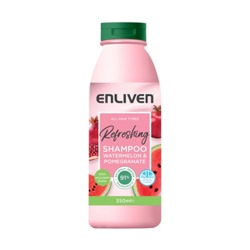 ENLIVEN FRUITS WATERMELON AND POMEGRANATE SHAMPOO 350ML