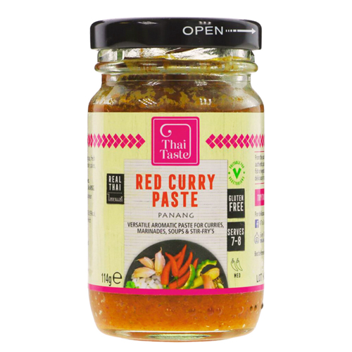 THAI TASTE PANANG RED CURRY PASTE 114G