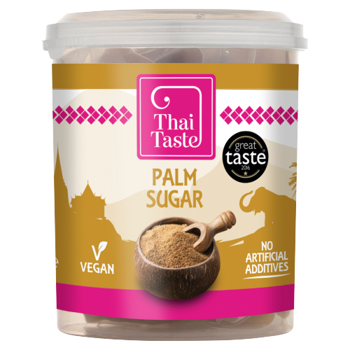 THAI TASTE NATURAL COCONUT PALM SUGAR IN TUB 200G