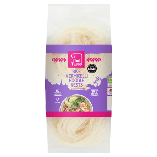 THAI TASTE RICE VERMICELLI NOODLE NESTS 200G