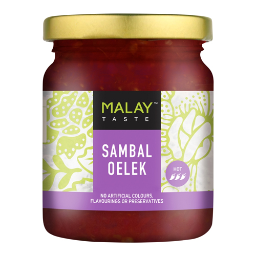 MALAY TASTE SAMBAL OELEK PASTE 6X185G
