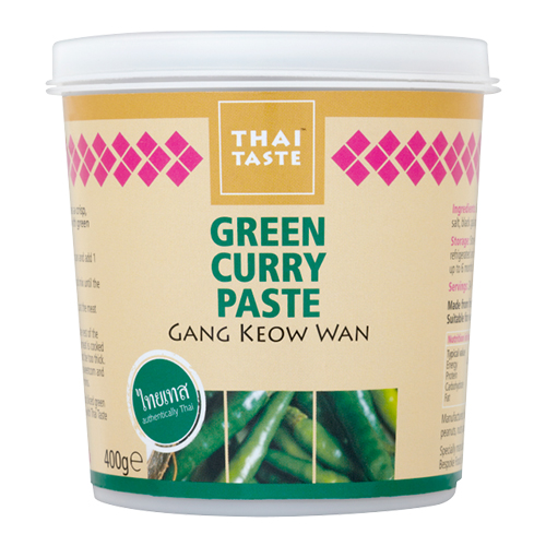 THAI TASTE GANG KEOW WAN GREEN CURRY PASTE 400G