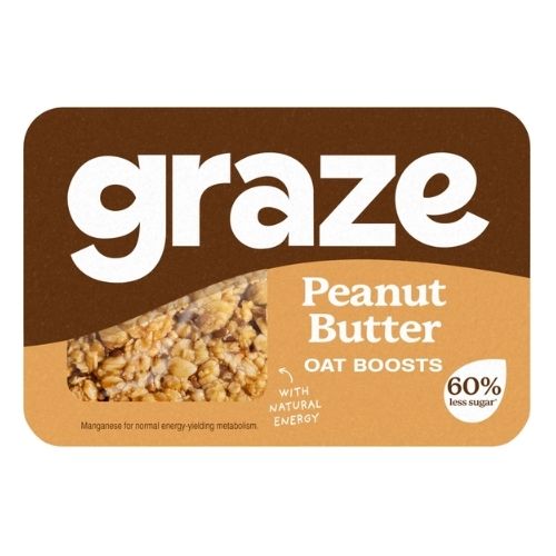 GRAZE PEANUT BUTTER PROTEIN FLAPJACK 50G