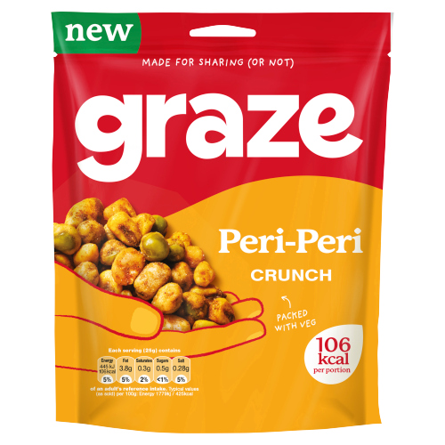 GRAZE PERI-PERI CRUNCH 100G