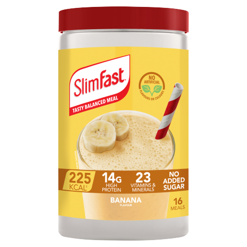 SLIMFAST BANANA FLAVOUR SHAKE 584G