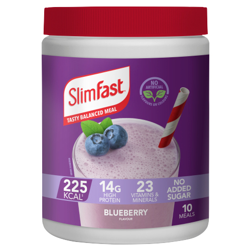 SLIMFAST BLUEBERRY POWDER TUB 365G