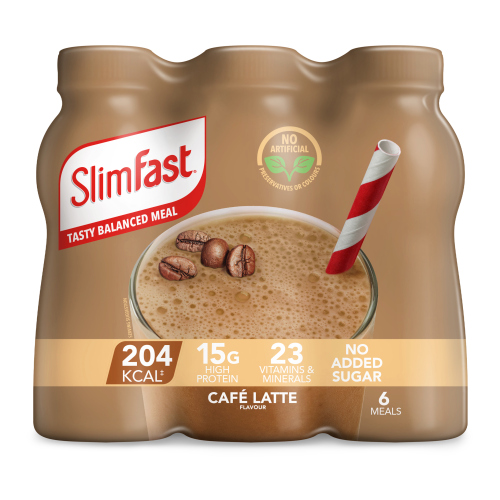 SLIMFAST CAFE LATTE FLAVOUR SHAKE 325ML