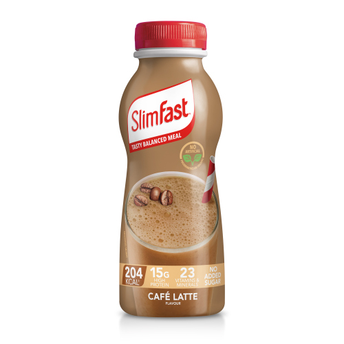 SLIMFAST CAFE LATTE MILKSHAKE 325ML