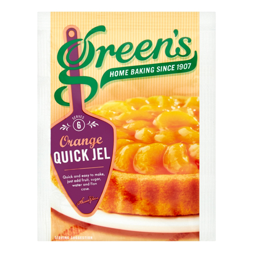 GREEN'S QUICK JEL SINGLE SACHET ORANGE 35G