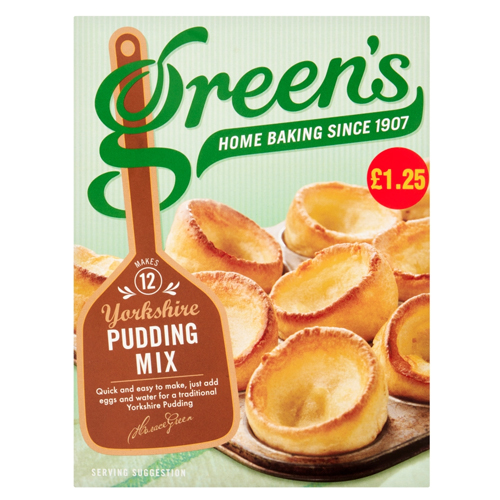GREEN'S BATTER MIX PMP £1.25 125G