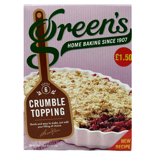 GREEN'S CRUMBLE MIX PMP £1.50 280G