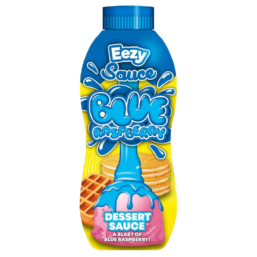 EEZY FREEZZY BLUE RASPBERRY DESSERT SAUCE 325G