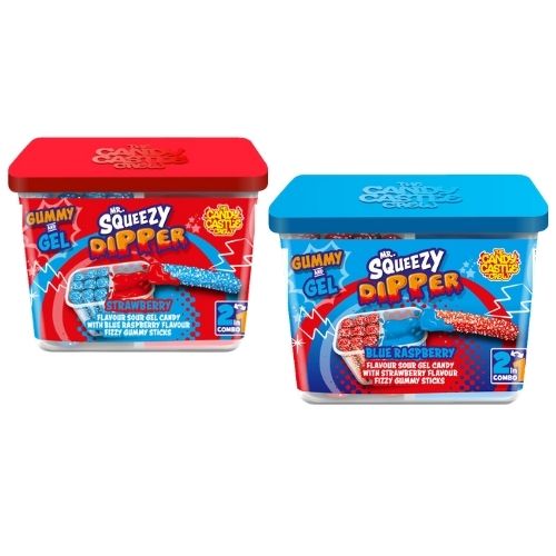 CANDY CASTLE CREW MR SQUEEZY DIPPER 85G