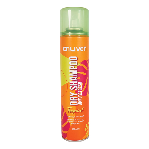 ENLIVEN DRY SHAMPOO TROPICAL 300ML