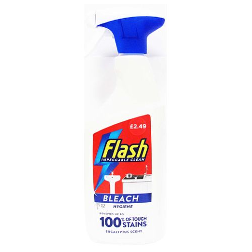 FLASH SPRAY BLEACH PMP £2.49 500ML
