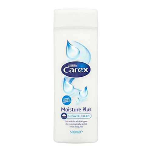CAREX SHOWER GEL MOISTURE PLUS PMP £1.39 500ML