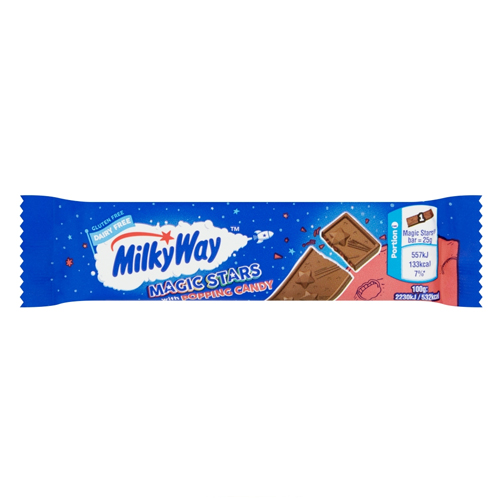 MILKY WAY DAIRY FREE MAGIC STARS WITH POPPING CANDY 25G