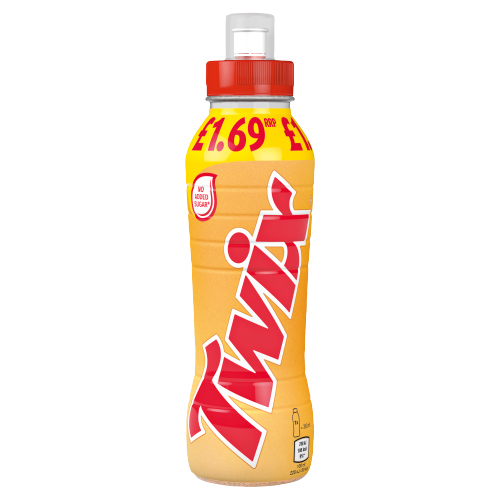 TWIX CHOCOLATE BROWNIE MILK SHAKE DRINK PMP £1.69 350ML