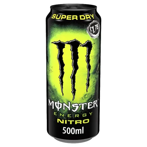 MONSTER NITRO SUPER DRY CAN PMP £1.75 500ML