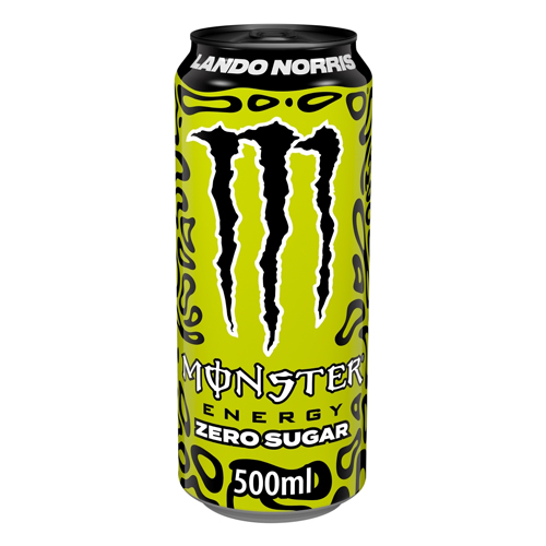 MONSTER ENERGY ZERO LANDO NORRIS 500ML
