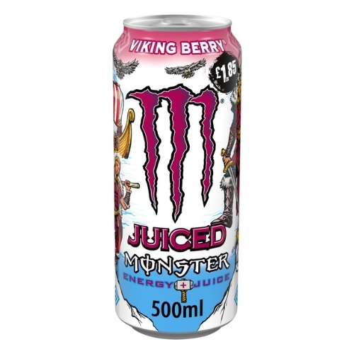 MONSTER ENERGY VIKING BERRY ORANGE PMP £1.85 500ML