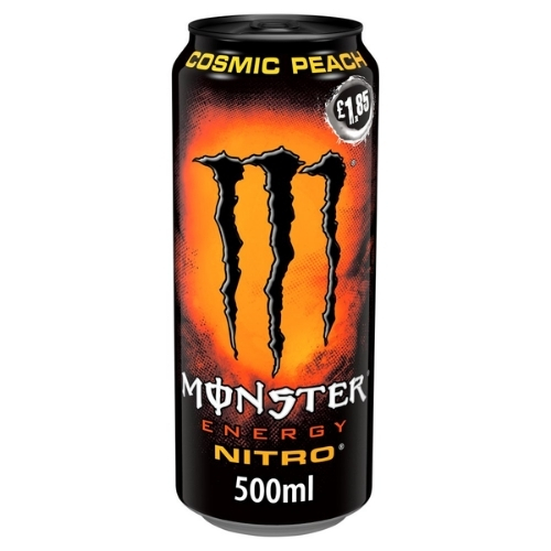 MONSTER ENERGY NITRO COSMIC PEACH CAN PMP £1.85 500ML