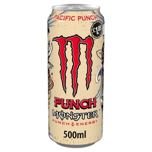 MONSTER PACIFIC PUNCH CAN PMP £1.85 500ML