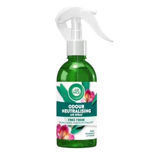 AIRWICK ODOUR NEUTRALISING SPRAY RAINY EUCALYPTUS & FREESIA 237ML