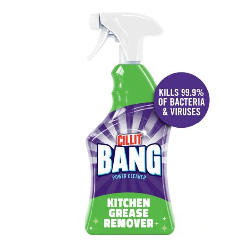 CILLIT BANG TRIGGER GREASE & SPARKLE SHINE 750ML