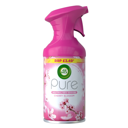 AIRWICK PURE CHERRY BLOSSOM PMP £3.49 250ML