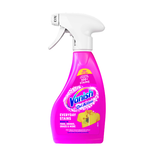 VANISH OXI-ACT PRE-SPRAY PMP £3.49 10X 250ML