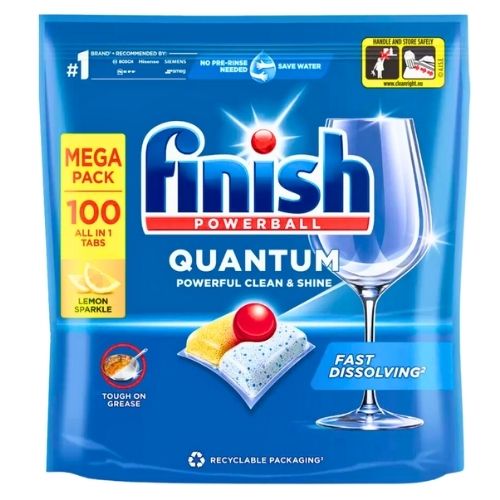 FINISH POWERBALL ESSENTIAL LEMON 100S