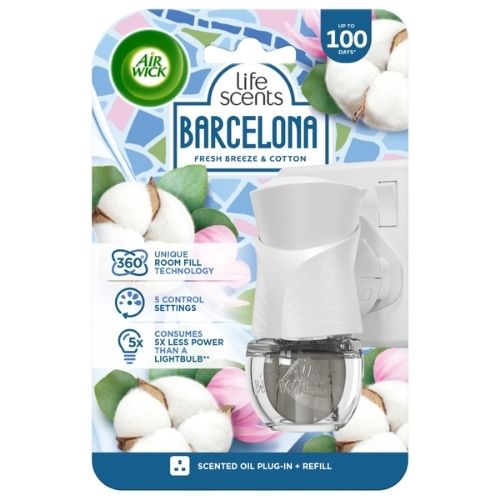 AIRWICK LIQUID ELECTRICAL KIT BARCELONA 19ML