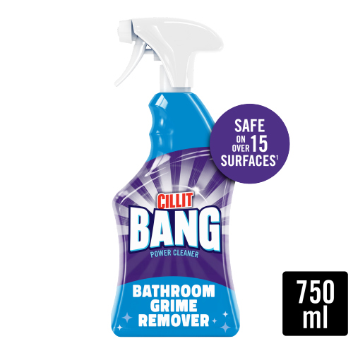 CILLIT BANG BATHROOM GRIME REMOVER SPRAY 750ML