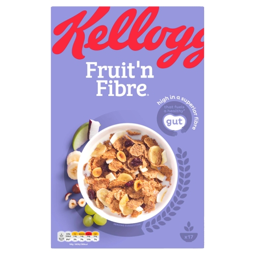 KELLOGG'S FRUIT 'N FIBRE BREAKFAST CEREAL 700G