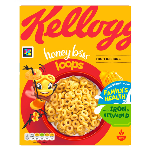 KELLOGG'S HONEY LOOPS 300G