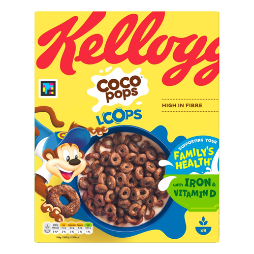KELLOGG'S COCO POPS LOOPS 285G