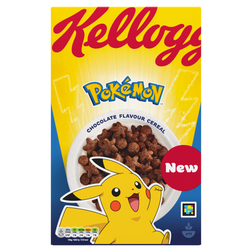 KELLOGGS POKEMON CHOCOLATE CEREAL 350G