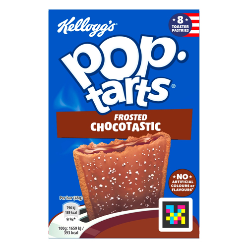 KELLOGG'S POP TARTS FROSTED CHOCOTASTIC TOASTER PASTRIES 48G