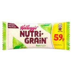 KELLOGG'S NUTRI-GRAIN APPLE BARS 25X37G