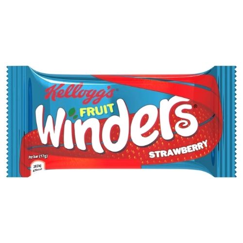 KELLOGG'S FRUIT WINDERS STRAWBERRY PMP 50P 17G