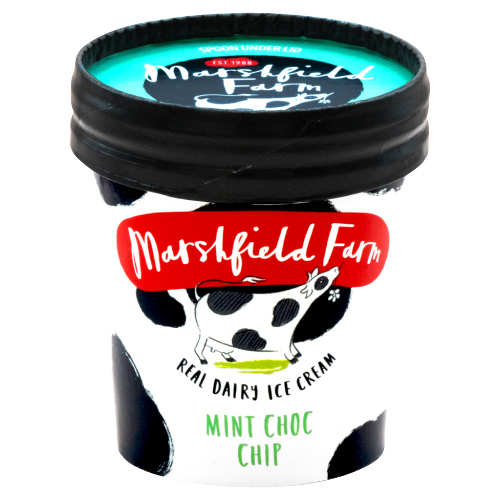 MARSHFIELD MINT CHOC CHIP CUP 125ML