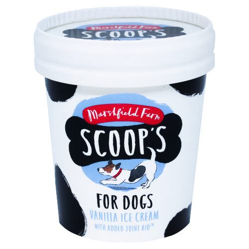MARSHFIELD FARM SCOOP'S FOR DOGS VANILLA ICE CREAM 125ML