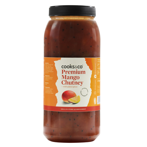 COOKS & CO PREMIUM MANGO CHUTNEY 2.7KG