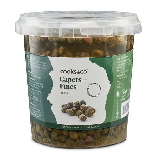COOKS & CO CAPERS FINES 1.4KG