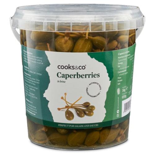 COOKS & CO CAPERBERRIES 1KG