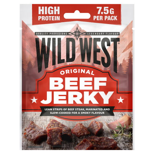 WILD WEST ORIGINAL BEEF JERKY 25G